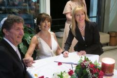 Botanic gardens restaurant wedding