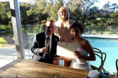 Jewish wedding celebrant Berry