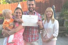 Budget wedding ceremony at home