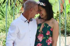 affordable garden wedding ceremony