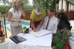 affordable wedding at home