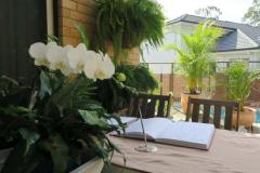 garden wedding venue