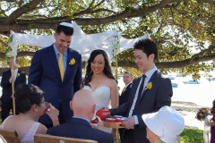 Tea wedding ceremony Watson Bay