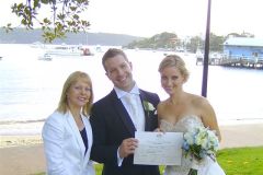 Watsons Bay wedding