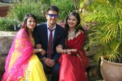 Bride and groom Nepalese