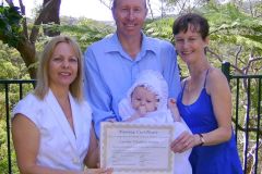 baby naming ceremony celebrant St Ives