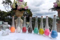 Sand ceremony for naming ceremony Newport