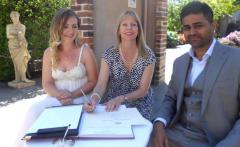 Wedding celebrant Ryde