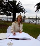 celebrant Under the Sydney bridge