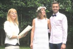 small intimate wedding, Sydney Marriage Celebrant