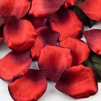 red petals for naming ceremony